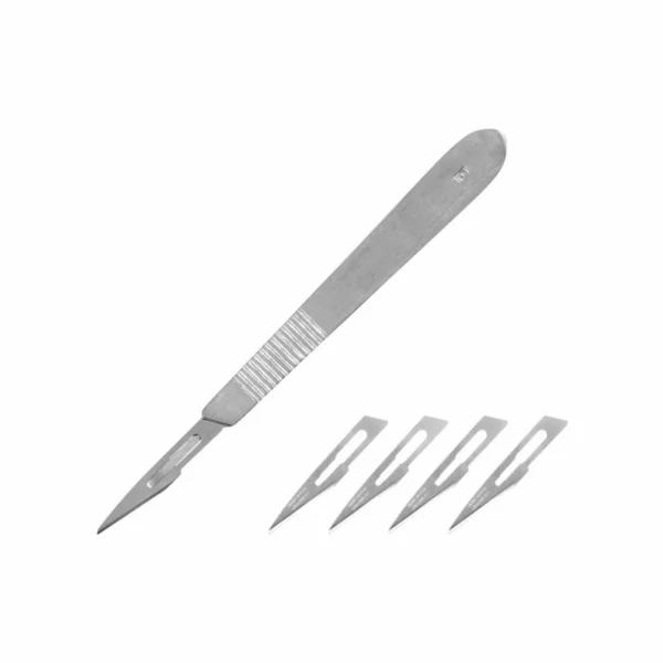 Modelcraft Stainless Steel Scalpel HDl No.3 11 Blade (Pkn1214/3/11)