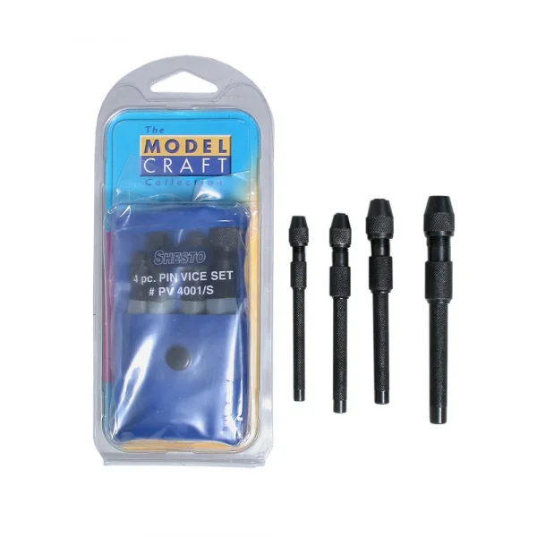 Modelcraft Pin Vices- Set of 4 (PPV4001/S) &mdash; image 3 of 3