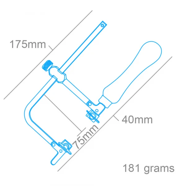 Modelcraft Piercing Saw Frame Adjustable (Psa5040) — image 4 of 4