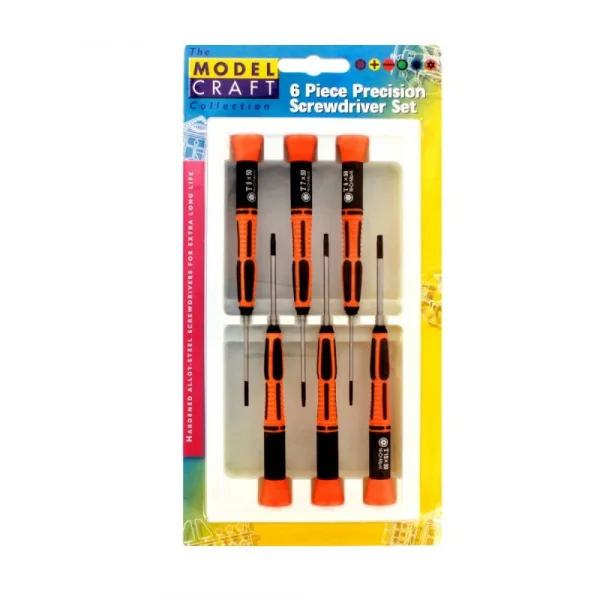 Modelcraft PSD1603 6pc Torx Screw Driver Set