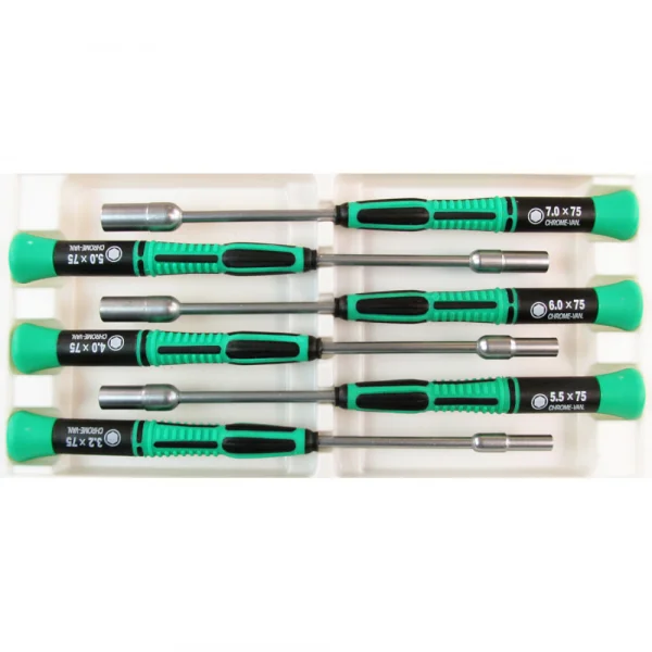 Modelcraft PSD1604 6pc Nut Runner Set