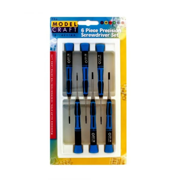 Modelcraft PSD1606 6pc Hex Key Driver Set
