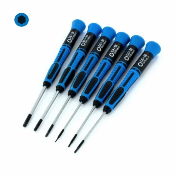 Modelcraft PSD1606 6pc Hex Key Driver Set