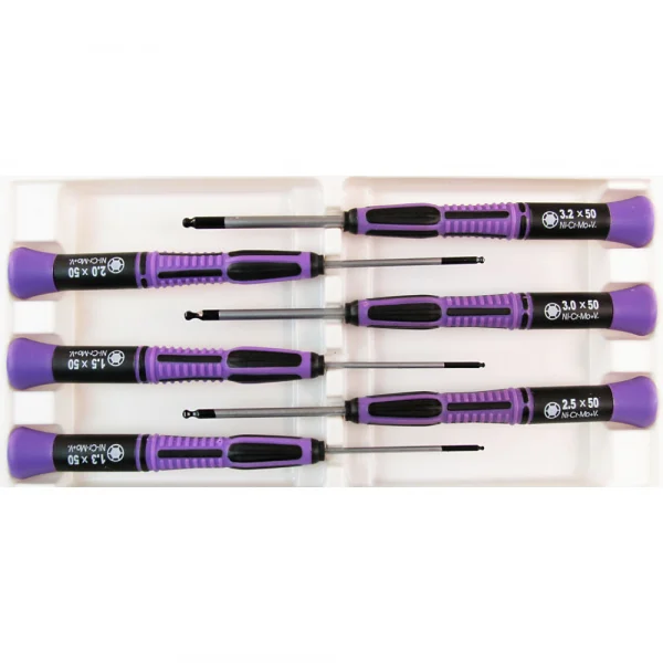 Modelcraft PSD1607 6pc Ball Point Driver Set
