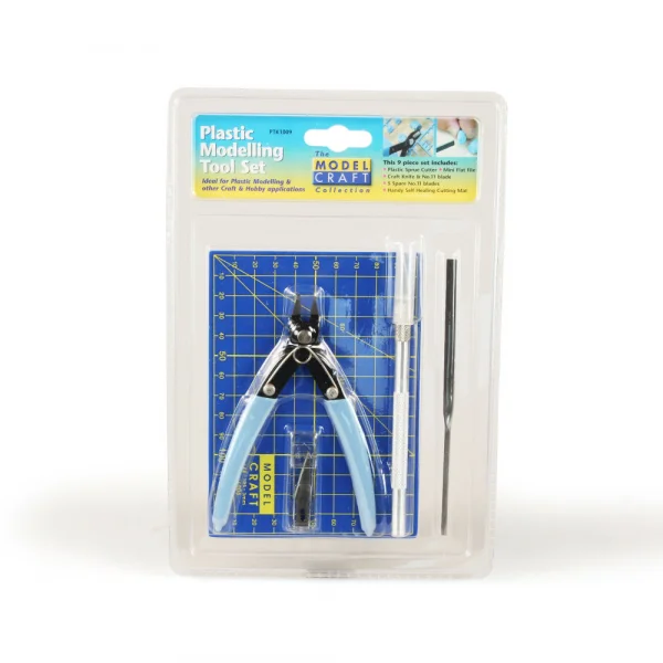 Modelcraft Plastic Modelling Tool Set 9 pcs (PTk1009) — image 1 of 4