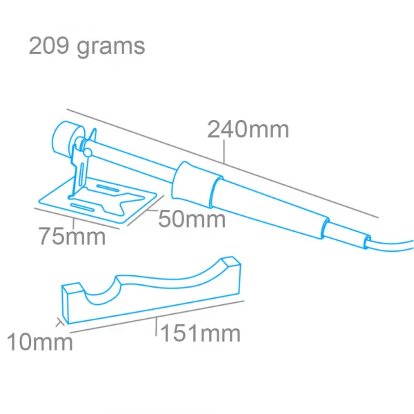 Modelcraft Plank Bending Tool Kit Modelcraft 30W-230V (PTK3030)