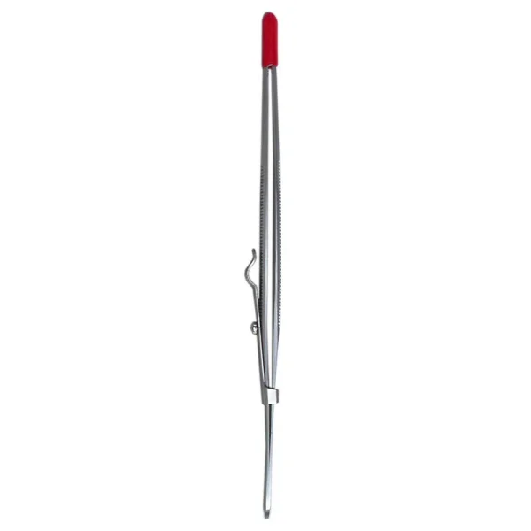 Modelcraft Fine Serrated Locking Stainless Steel Tweezers (PTW1093/Fr)