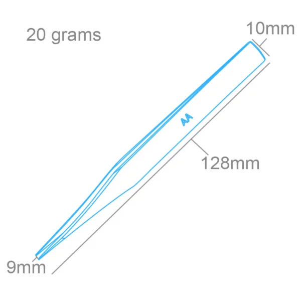 Modelcraft Strong Fine Stainless Steel Tweezers (115mm) (PTW2185/AA)