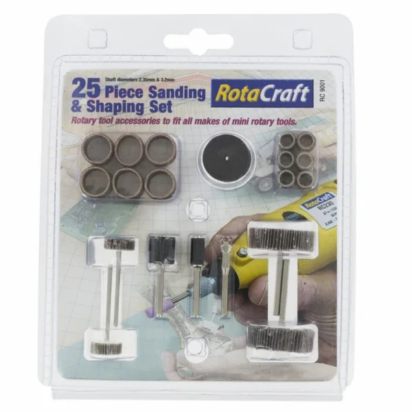 Modelcraft R/C9001 25pc Sanding + Shaping Set