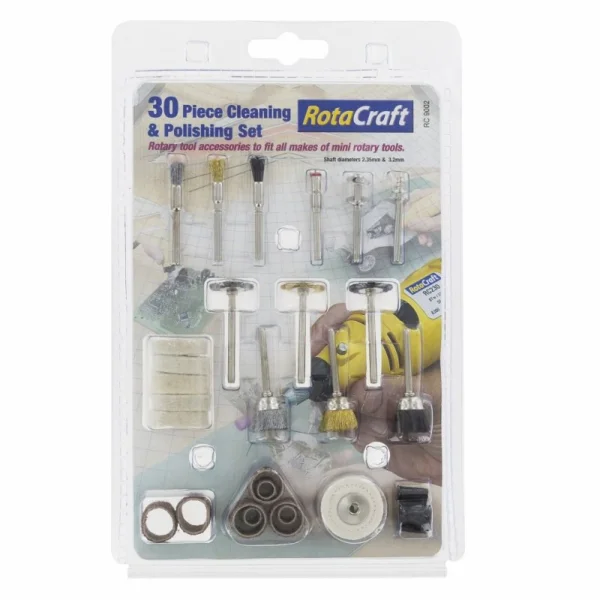 Modelcraft R/C9002 30pc Cleaning + Polishing Set