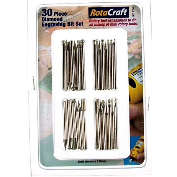 Modelcraft R/C9006 30pc Diamond Engraving Bit Set — image 1 of 2