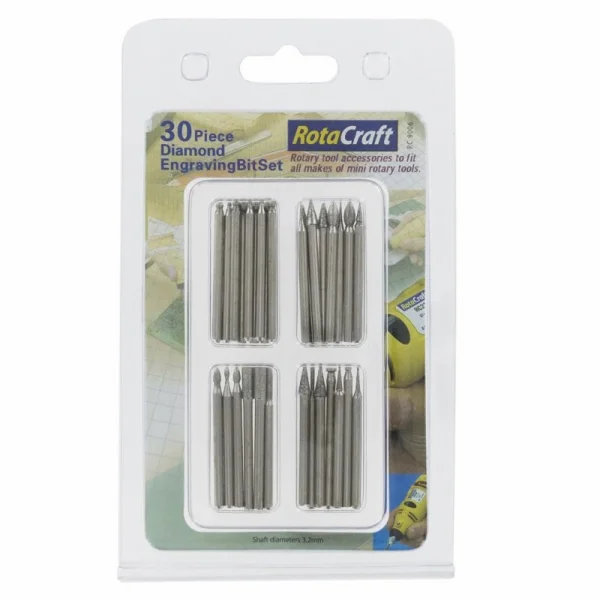 Modelcraft R/C9006 30pc Diamond Engraving Bit Set — image 2 of 2