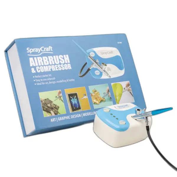 Spraycraft SP30K Airbrush and Compressor — image 1 of 2