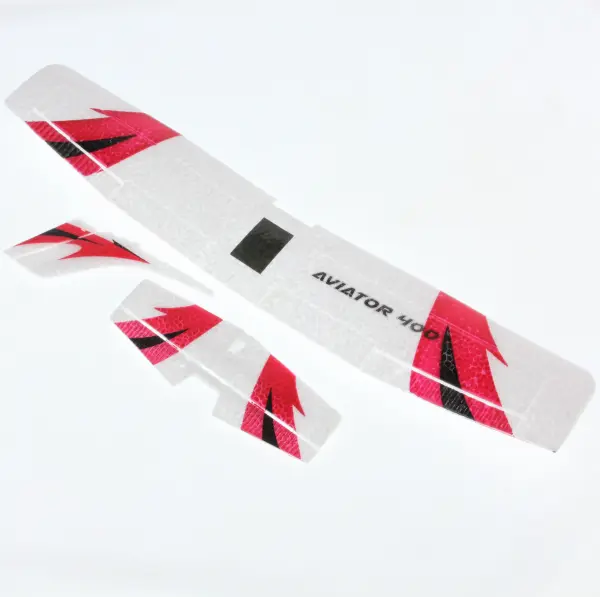 Sonik RC Main Wing and Tail, Painted (Aviator 400) &mdash; image 2 of 2