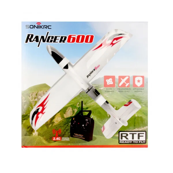 Sonik RC Ranger 600 RTF Powered Glider With Flight Stabilization