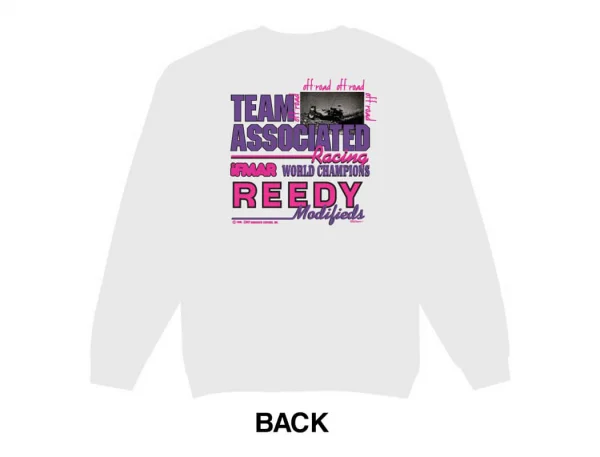 Team Associated / Reedy Worlds 1989 Race Sweatshirt - Large &mdash; image 2 of 2