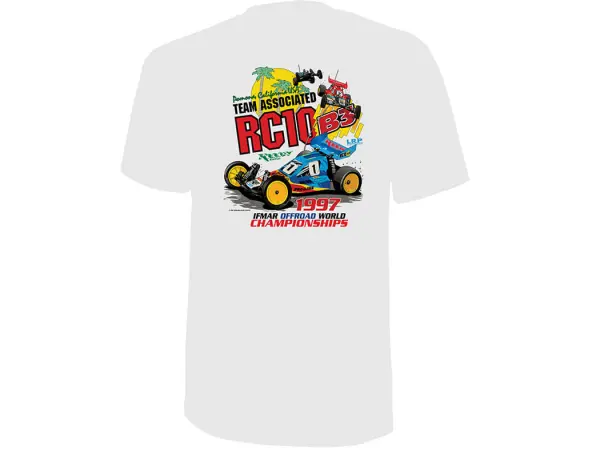 Associated Team Asociated 1997 Worlds RC10B3 T-Shirt - Medium &mdash; image 3 of 3