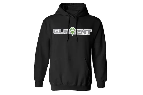 CML Racing Element RC Logo Hood Pullover Black - Medium — image 2 of 2