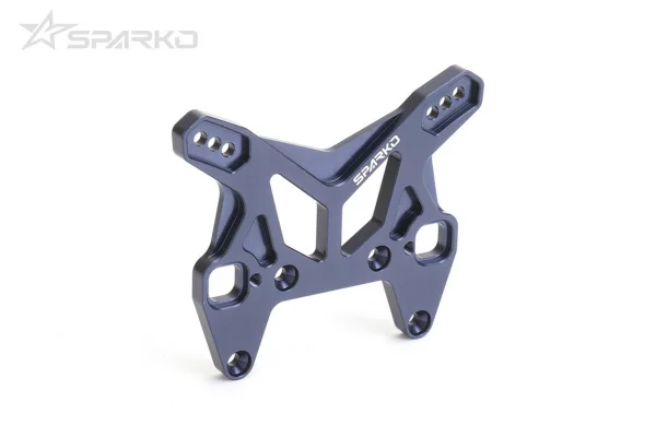 Sparko F8 7075Aluminum Front Shock Tower (Dark Blue)