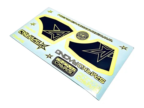 Sparko F8 Wing Sticker-Yellow for Optional Wing — image 1 of 2
