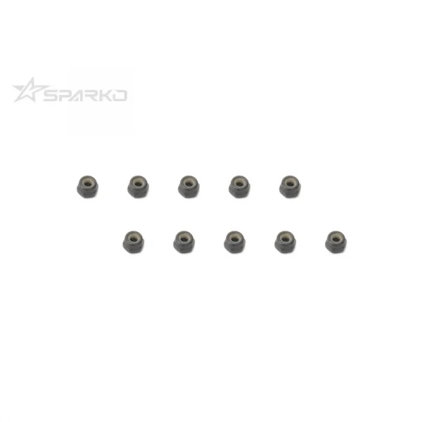 Sparko Flanged Locknut M3 (10)