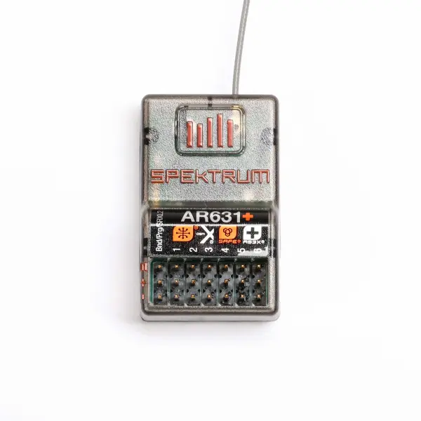 Spektrum AR631+ DSMX 6 Channel AS3X And SAFE Receiver — image 4 of 4