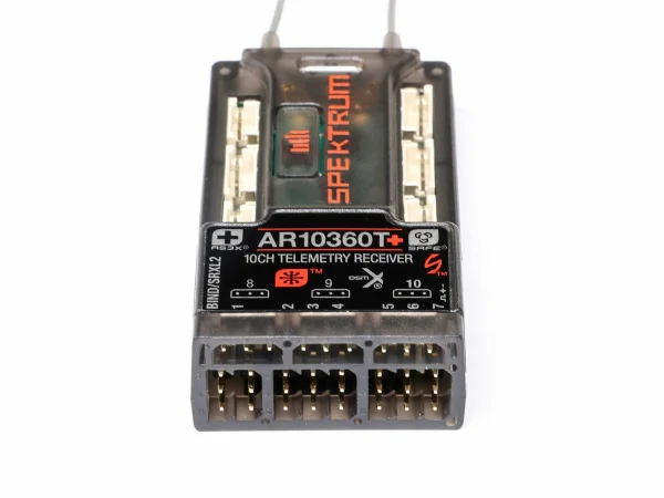 Spektrum AR10360T+ DSMX 10 Channel AS3X And SAFE Telemetry Receiver