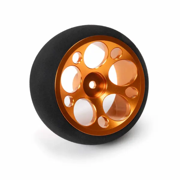 Aluminium Wide Wheel - Circle - Orange — image 1 of 7