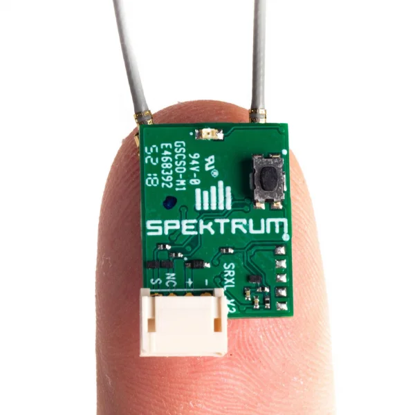 DSMX SRXL2 Receiver w/Connector Installed