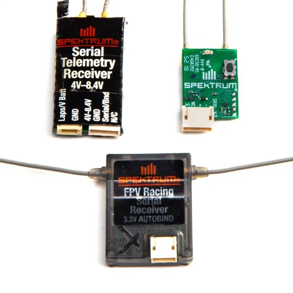 DSMX SRXL2 Receiver w/Connector Installed