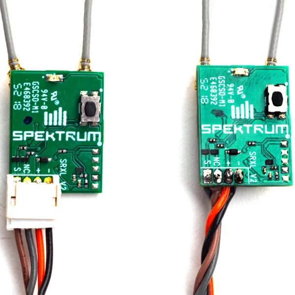 DSMX SRXL2 Receiver w/Connector Installed