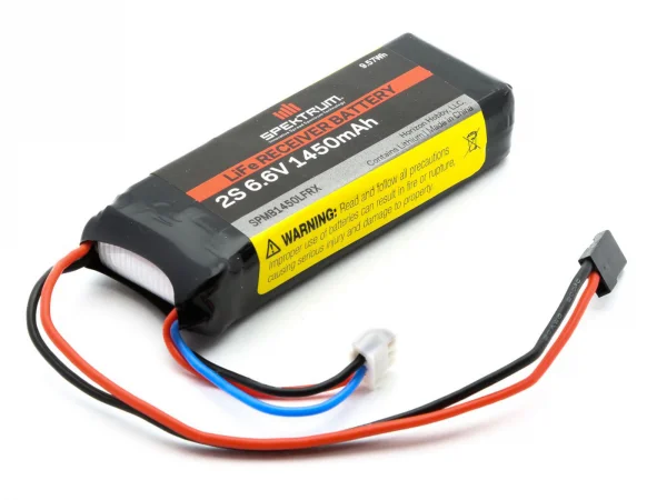 Spektrum LiFe Receiver Battery - 1450mAh 2S 6.6v