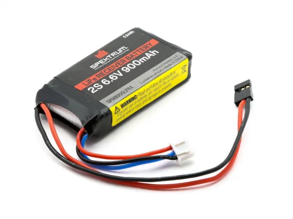 Spektrum LiFe Receiver Battery - 900mAh 2S 6.6v