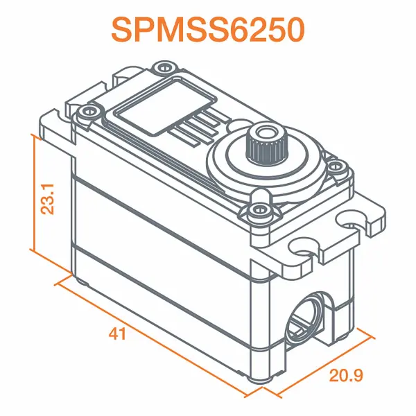 S6250 High Torque HV Dig Servo — image 5 of 5