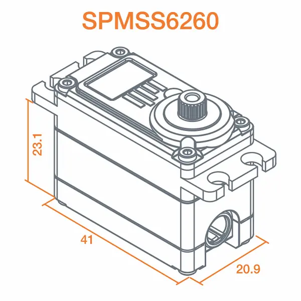 S6260 High Speed HV Dig Servo &mdash; image 4 of 5