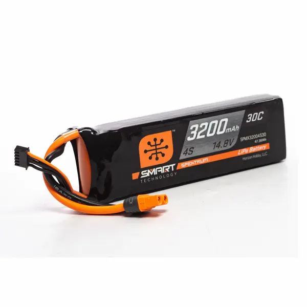 3200mAh 4S 14.8V Smart LiPo Battery 30C - IC3 — image 3 of 3