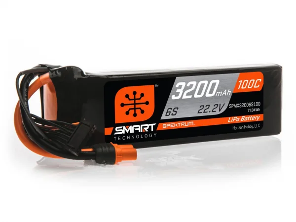 3200mAh 6S 22.2V 100C Smart LiPo Battery IC5