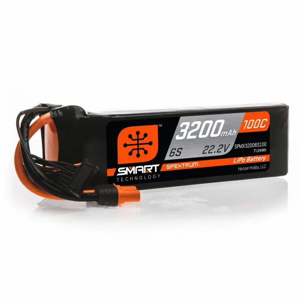 3200mAh 6S 22.2V 100C Smart LiPo Battery IC5 — image 1 of 2