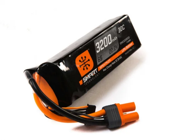 Spektrum Smart LiPo - 3200Mah 6S 22.2V 30C - IC5