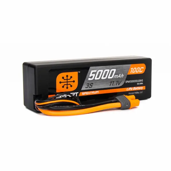 5000mAh 3S 11.1V 100C Smart LiPo Hardcase IC3 — image 2 of 3