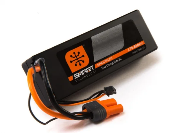 Spektrum Smart LiPo - 5000mah 4S 14.8V 30C Hard Case - IC5