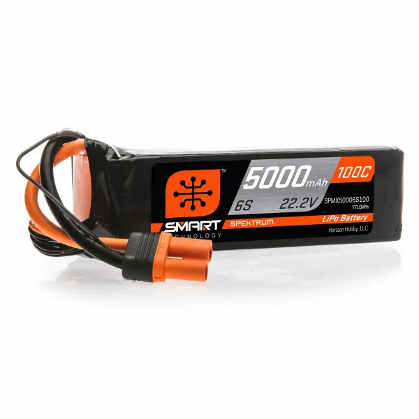5000mAh 6S 22.2V 100C Smart LiPo Battery IC5 — image 3 of 3
