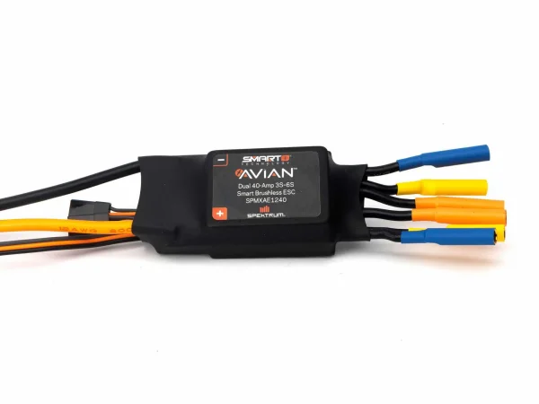 Avian Dual 40 AMP Brushless Smart ESC - 3S - 6S — image 2 of 2