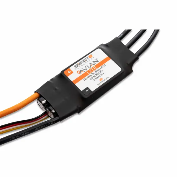Avian Lite 70-AMP Brushless Smart ESC - 3S-6S IC5 — image 2 of 5