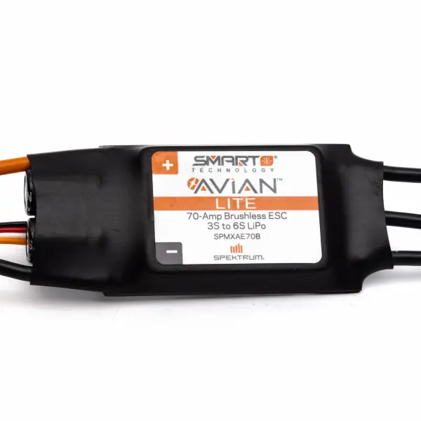 Avian Lite 70-AMP Brushless Smart ESC - 3S-6S IC3 &mdash; image 2 of 4