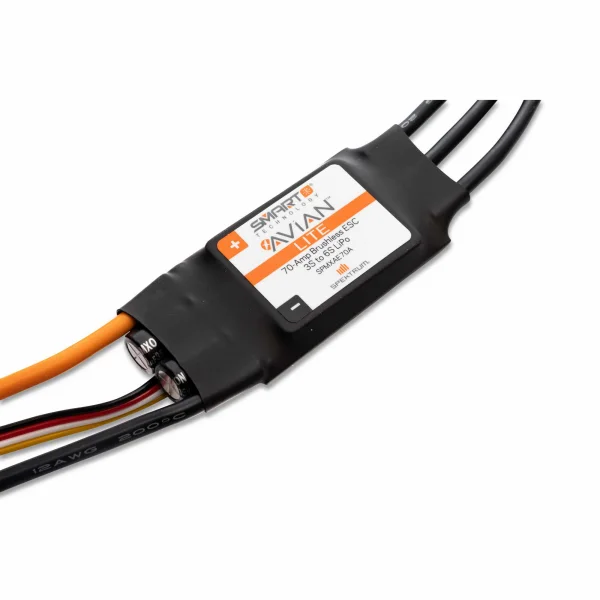 Avian 70-AMP Smart Lite Brushless ESC - 3S-6S: IC3 Ver. E