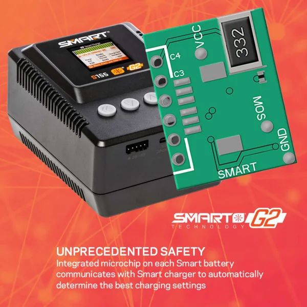 Spektrum S155 G2 1 x 55W AC Smart Charger