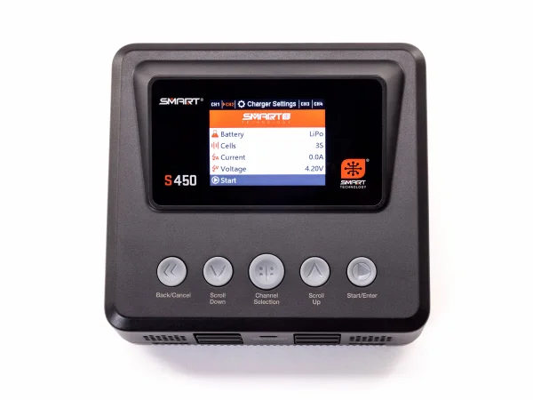 Spektrum S450 G2 AC/DC Smart Quad Charger 4x50W