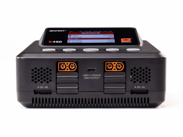 Spektrum S450 G2 AC/DC Smart Quad Charger 4x50W