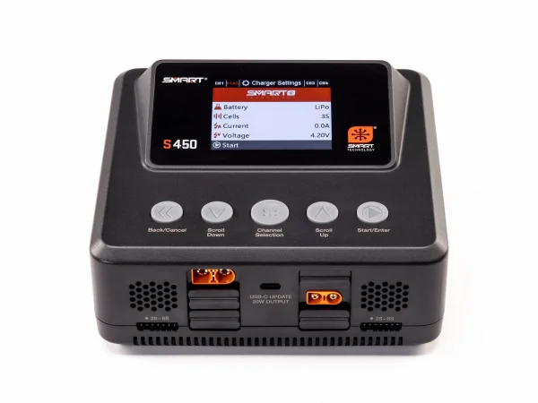 Spektrum S450 G2 AC/DC Smart Quad Charger 4x50W